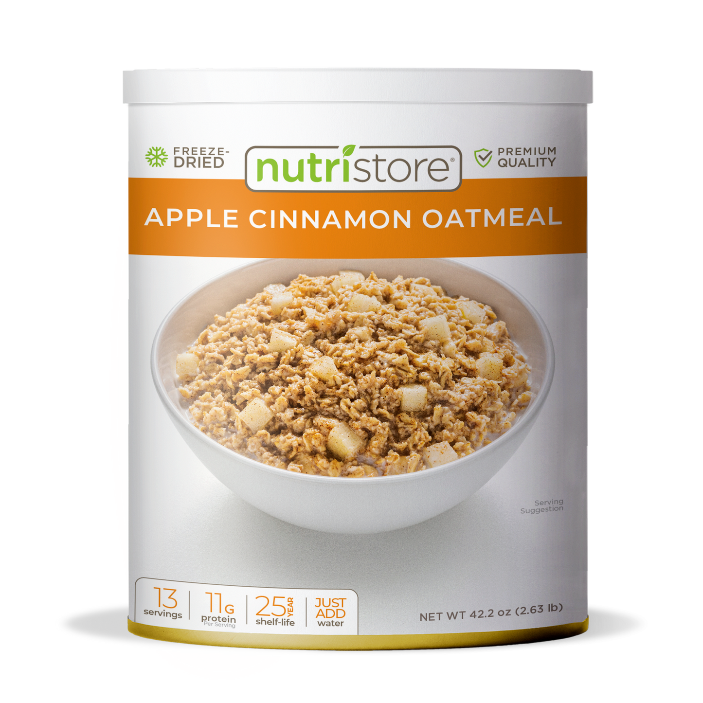 Apple Cinnamon Oatmeal Freeze Dried - #10 Can - #10 Can - Meals