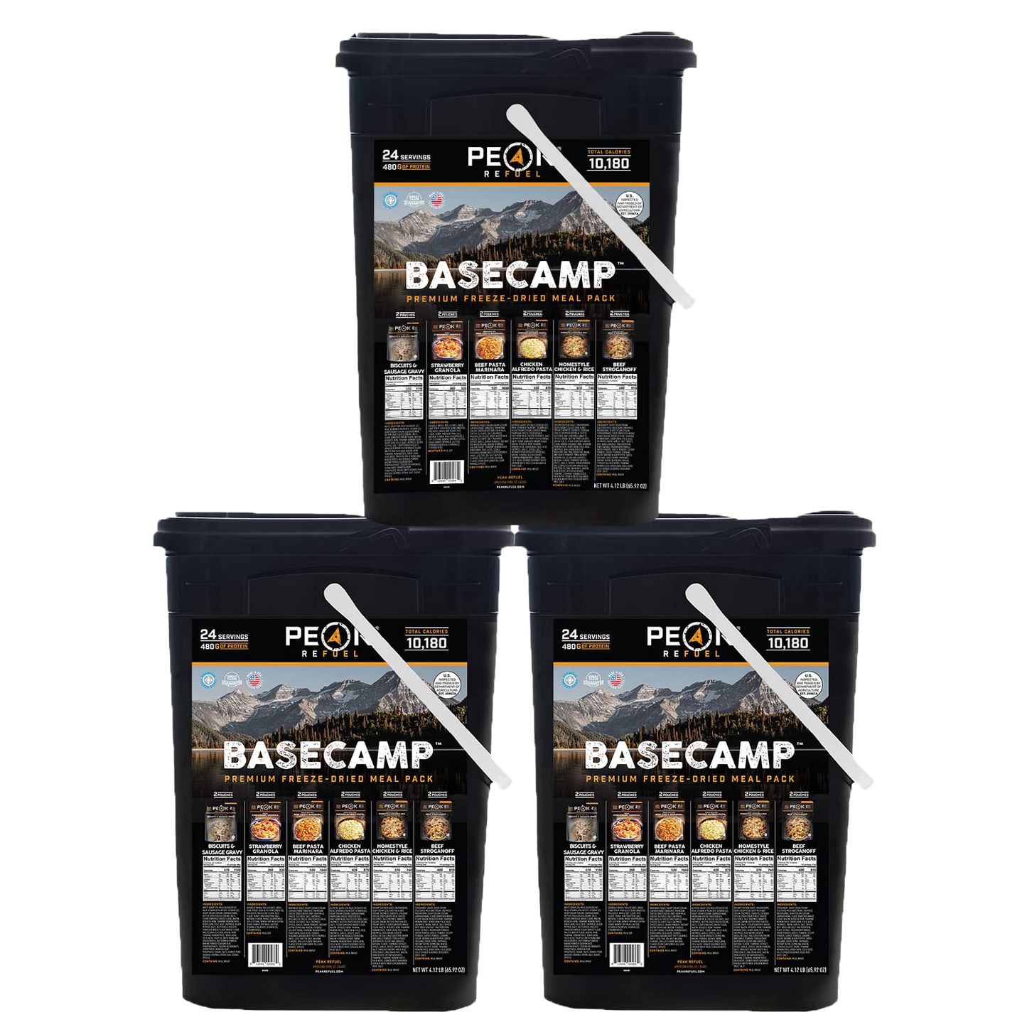 Basecamp 3.0 - 3-Pack - Packs