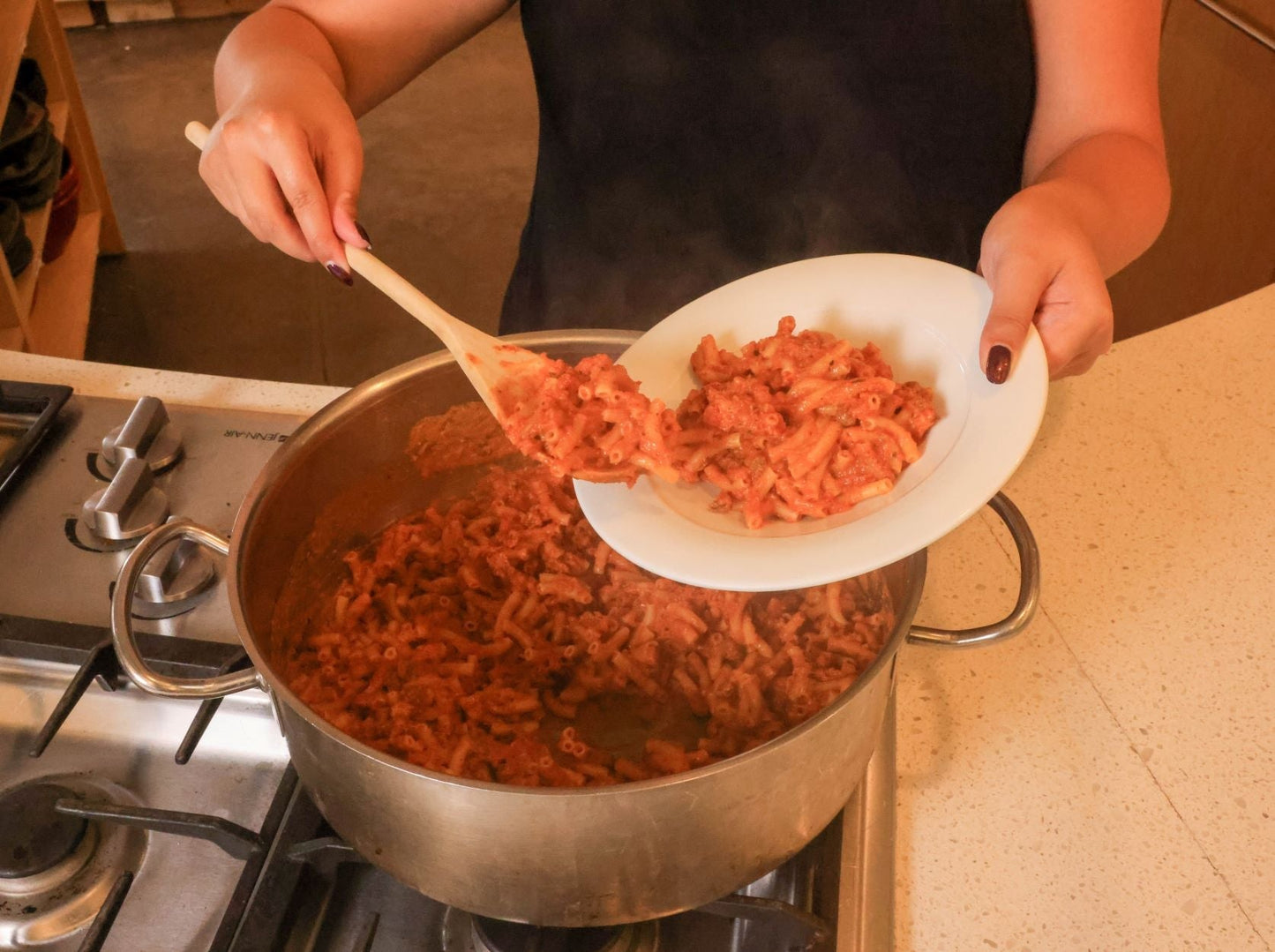Beef Pasta Marinara - #10 Can - Meals