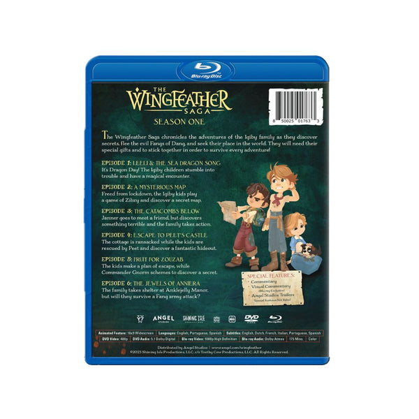 The Wingfeather Saga: Season One Blu-ray + DVD Combo Pack