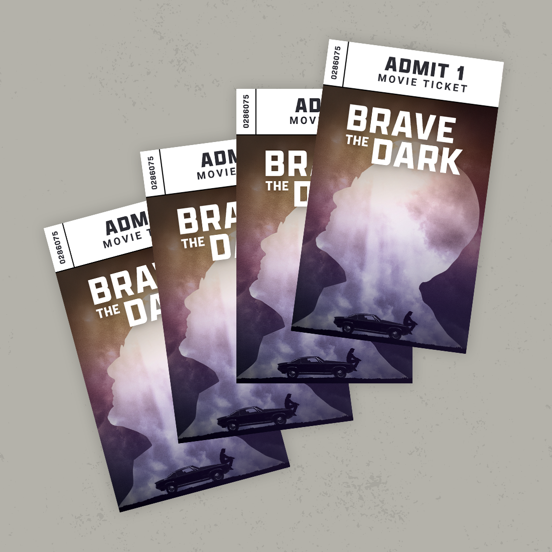 Brave the Dark Pre-order Ticket Pack - 4 Tickets - Ticket