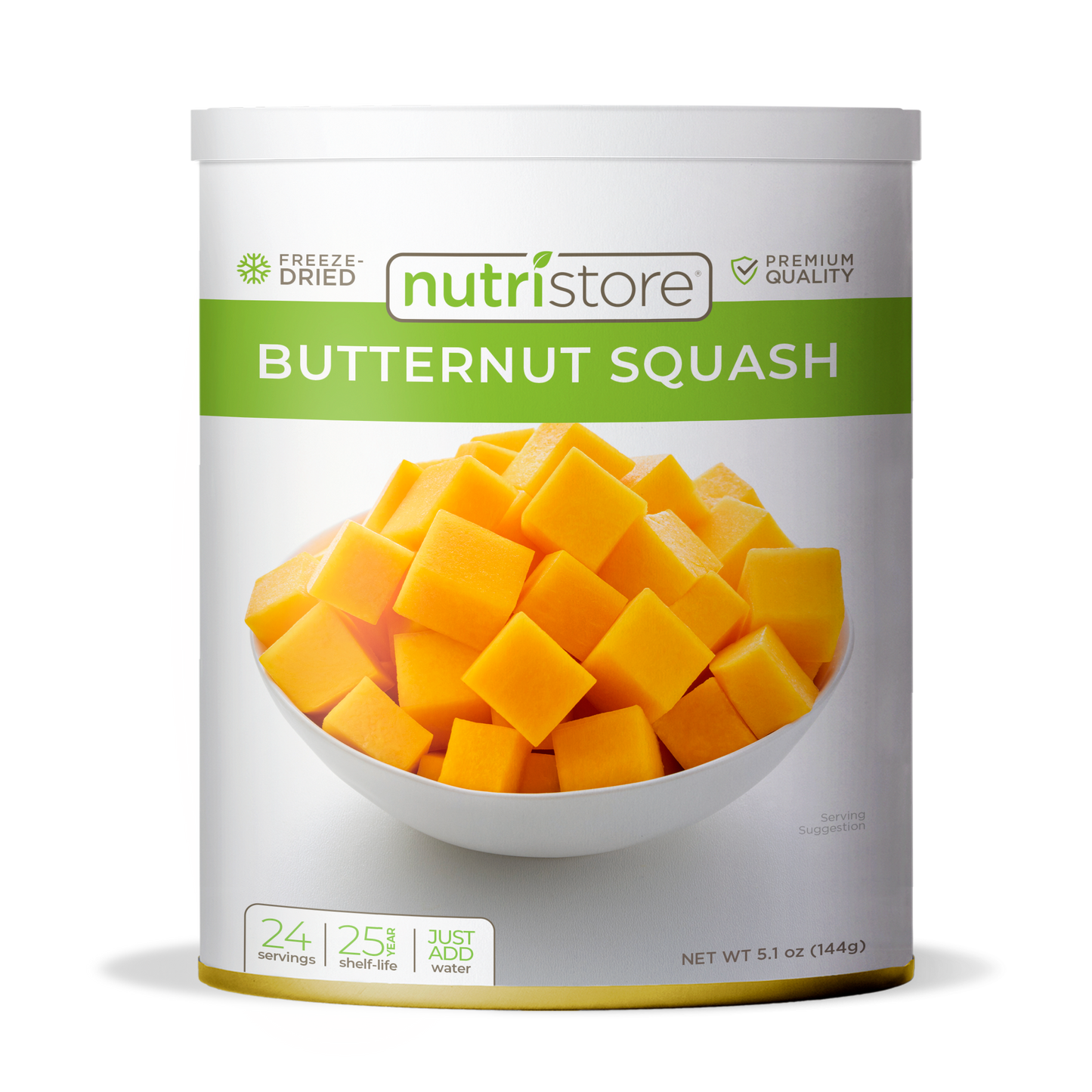 Butternut Squash Freeze Dried - #10 Can - #10 Can - Canned & Jarred Vegetables