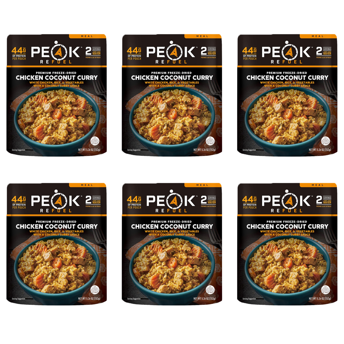 Chicken Coconut Curry - 6-Pack - Meals