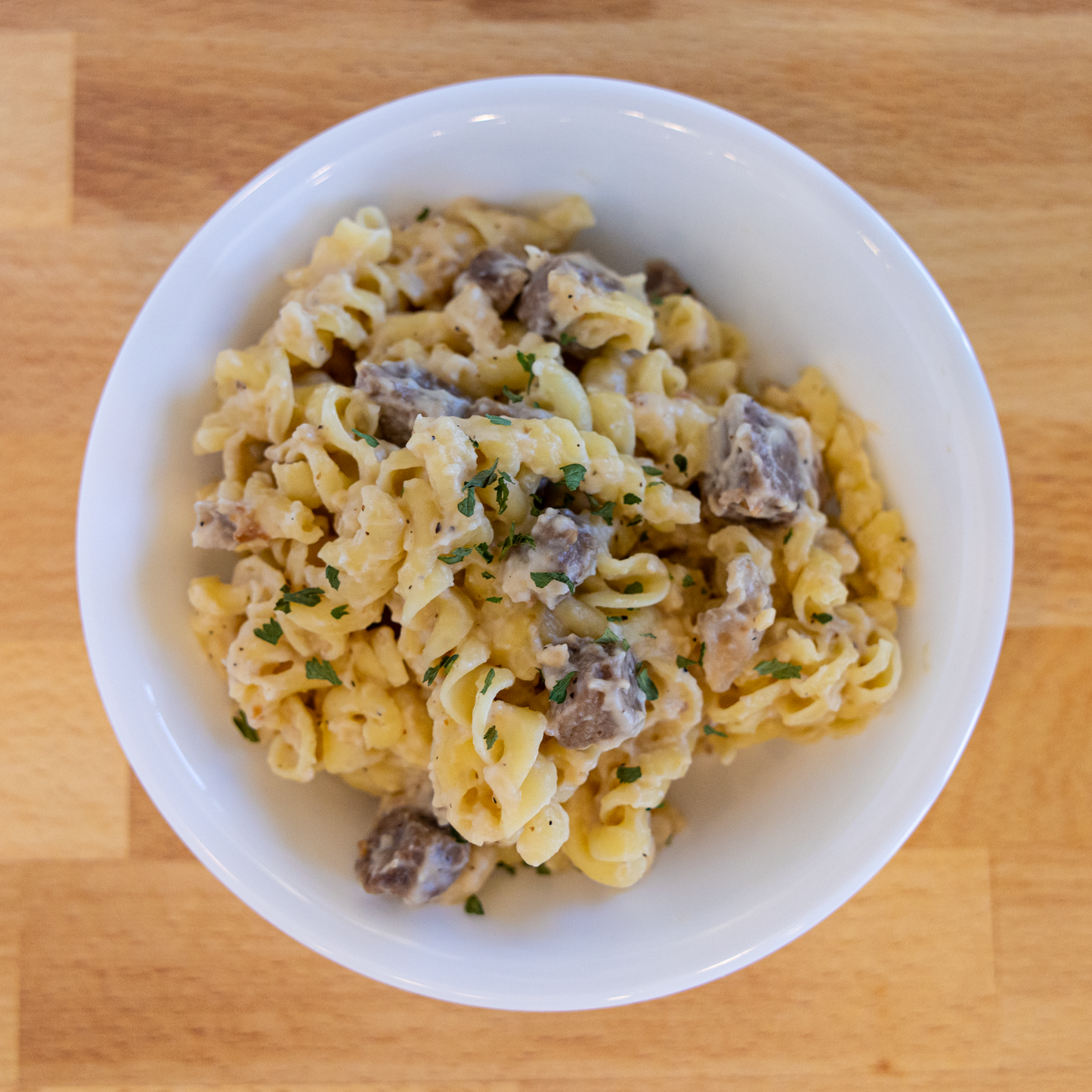 Creamy Pasta and Beef Freeze Dried - #10 Can - Meals