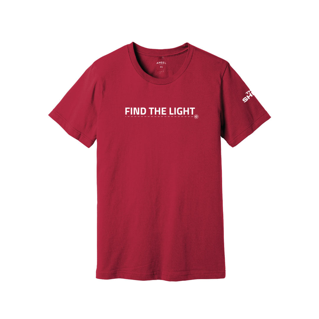 Find the Light T-Shirt - Adult / Red / XS - T-Shirts