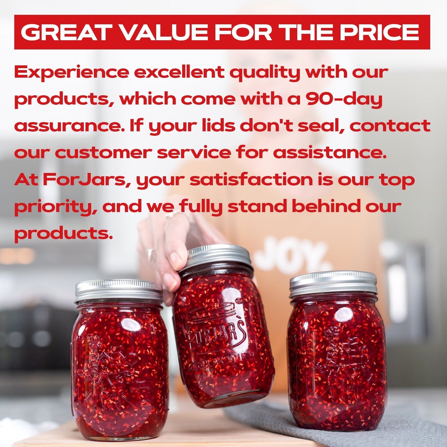 Forjars® - 100 Regular Mouth Canning Lids - Regular Mouth Canning Lids