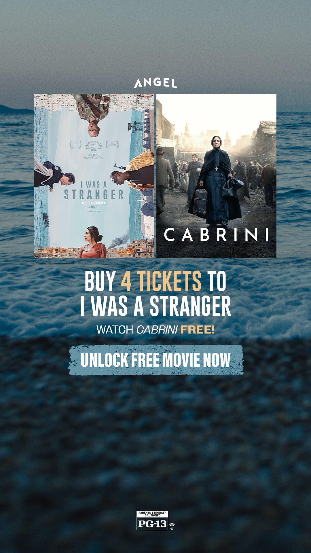 I Was a Stranger | Buy 4 Tickets Stream Cabrini Free