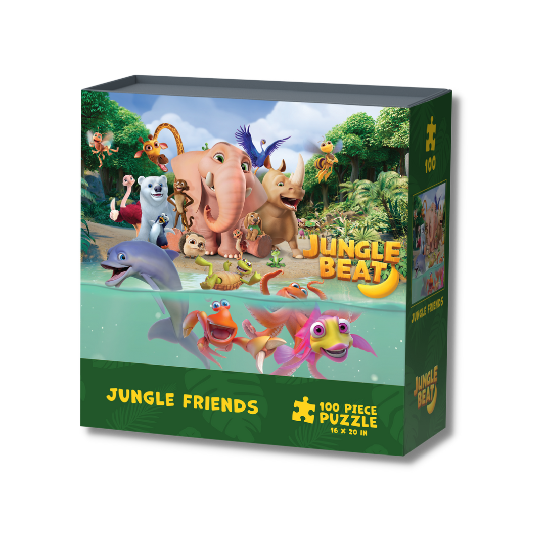 Jungle Beat - Trunk & Friends Puzzle – Angel Studios Gift Factory Jungle Beat - Trunk & Friends Puzzle – Angel Studios Gift Factory