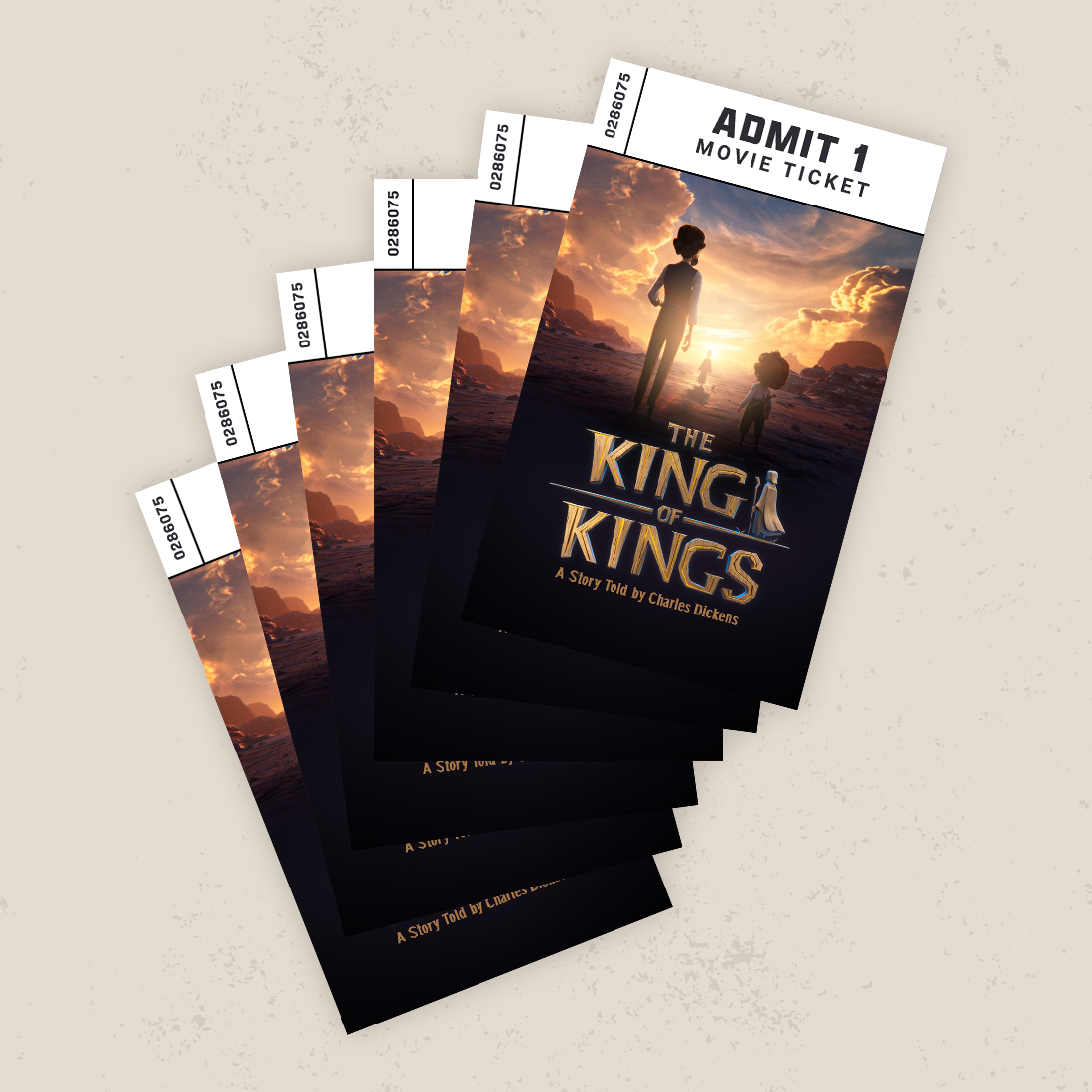 King of Kings Pre-order Ticket Pack - 6 Tickets - Ticket