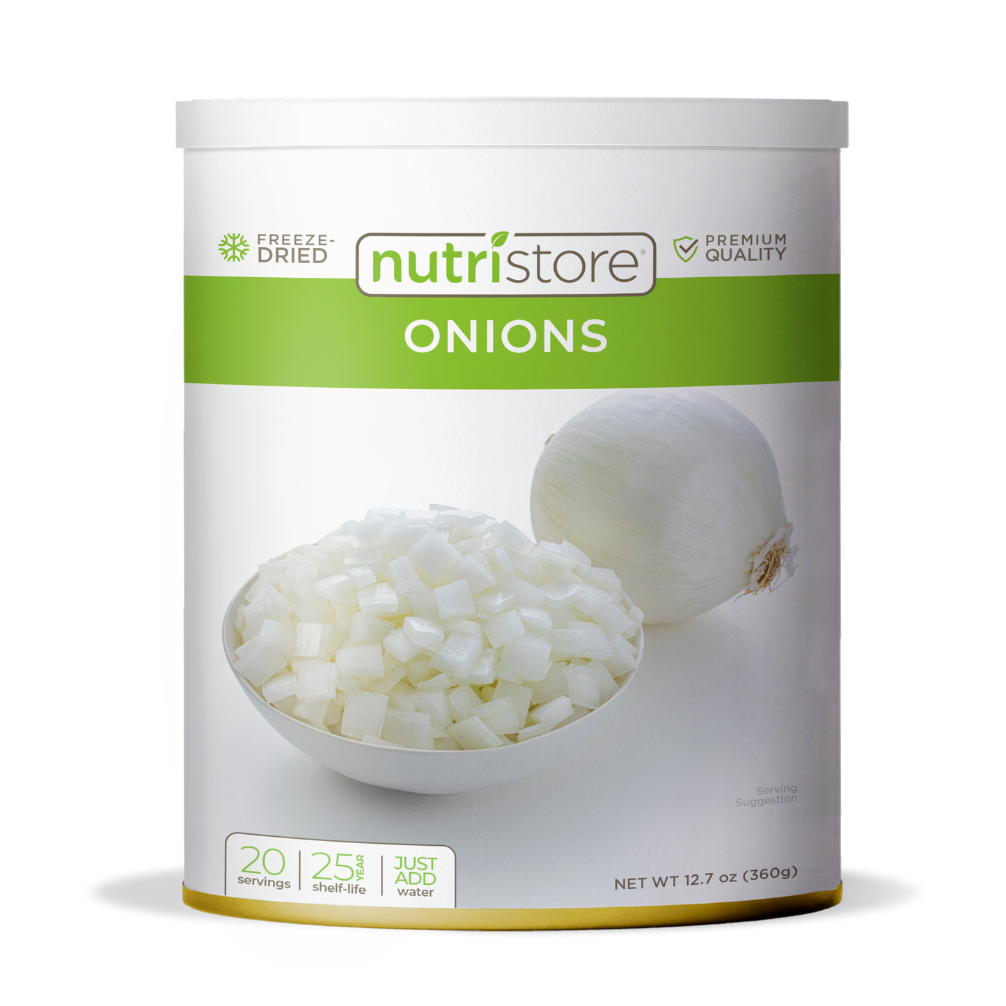 Onions Freeze Dried - #10 Can - #10 Can - Vegetables
