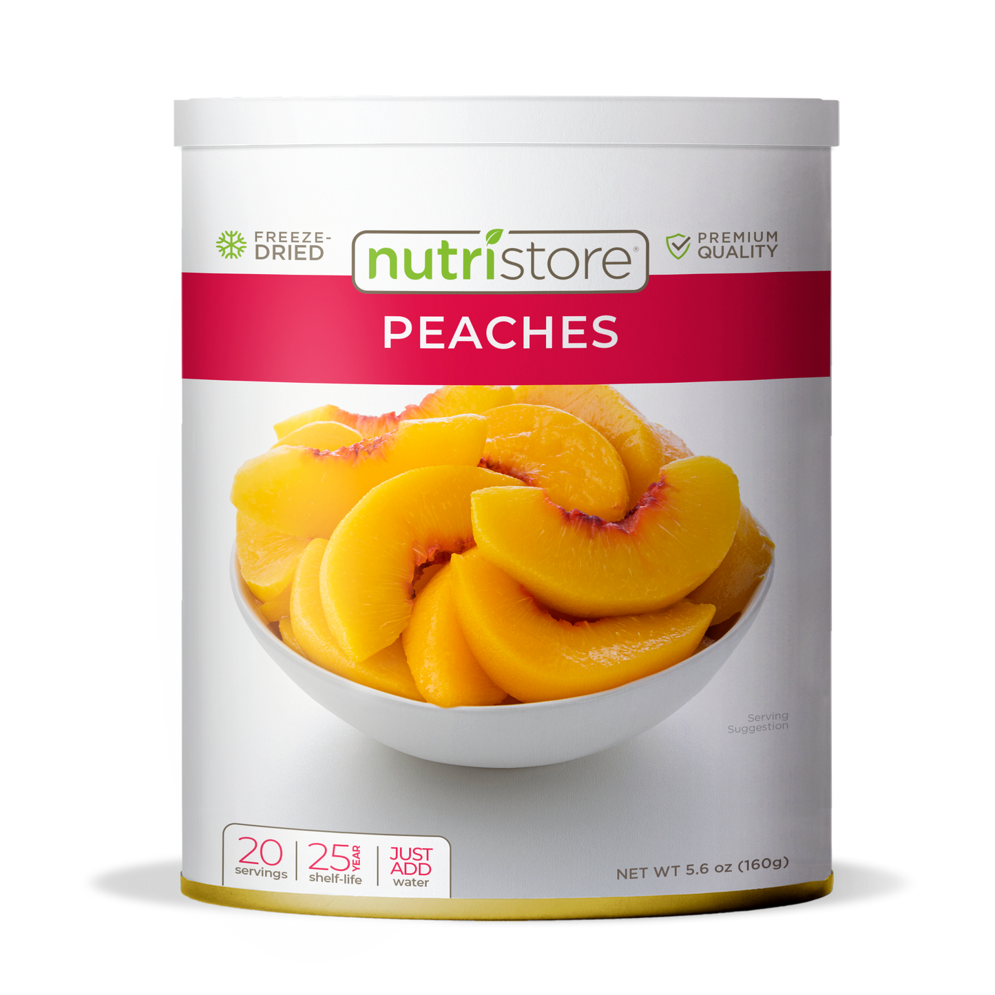 Peaches Freeze Dried - #10 Can - #10 Can - Fruit
