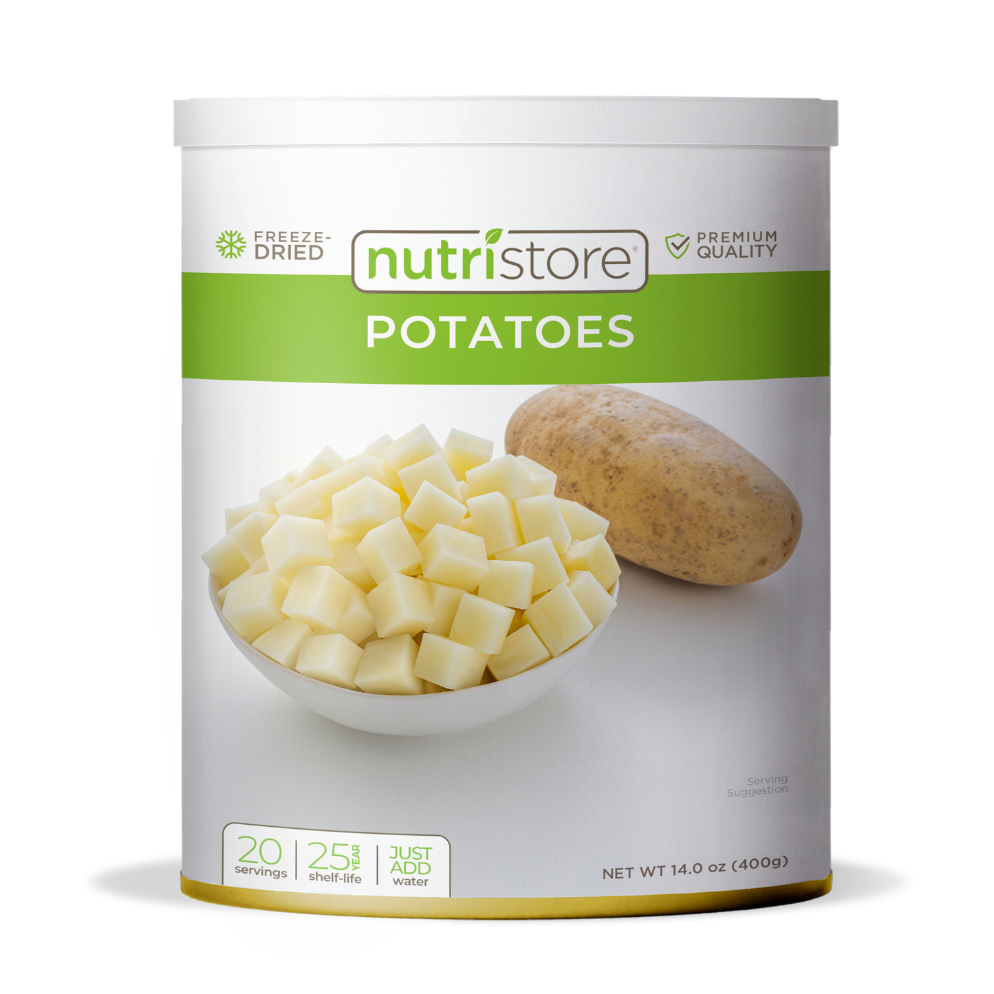 Potatoes Freeze Dried - #10 Can - #10 Can - Vegetables