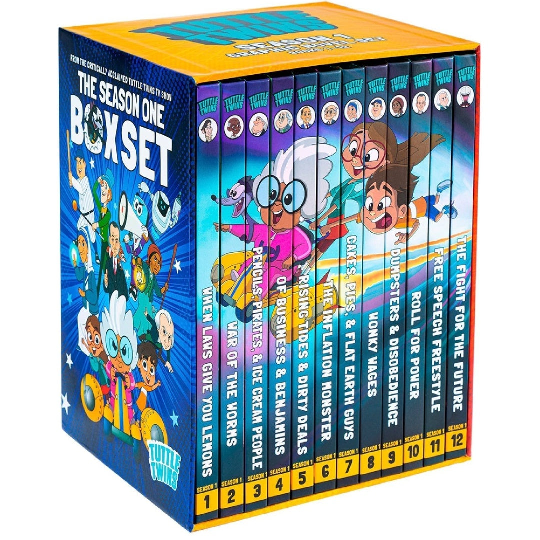 Tuttle Twins Season 1 Graphic Novel Set – Angel Studios Gift Factory