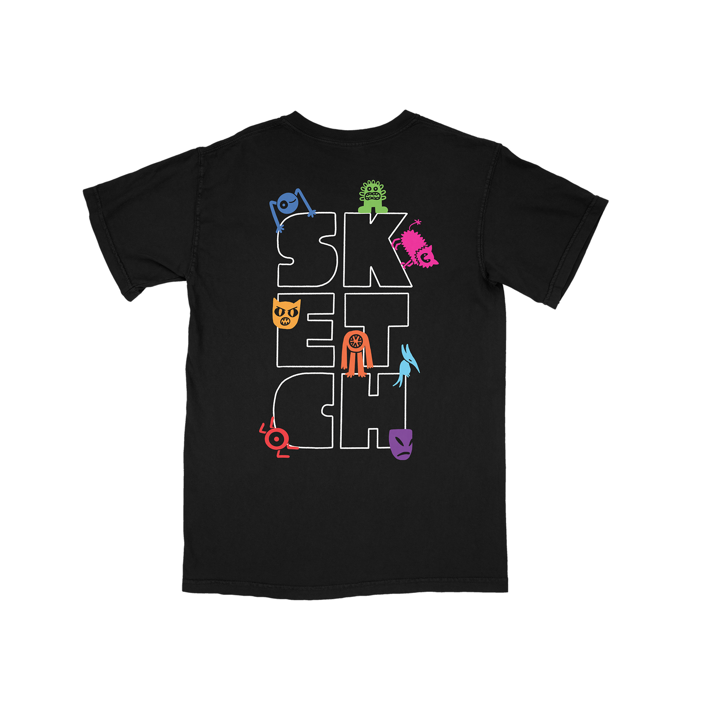 SKETCH Monster Mash Up T-Shirt - T-Shirts
