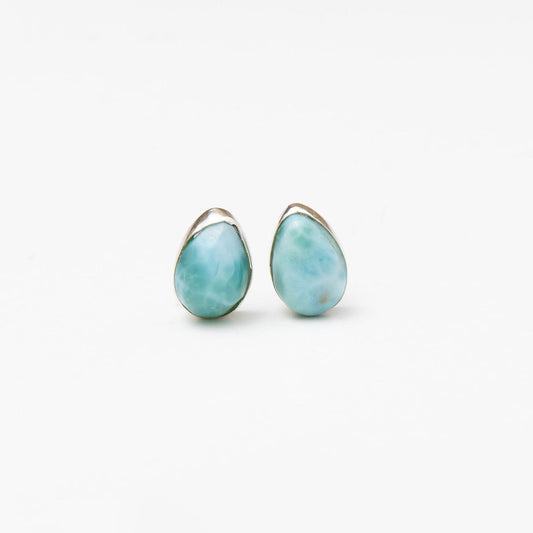 Sound of Freedom Larimar Stone Earrings - Earrings