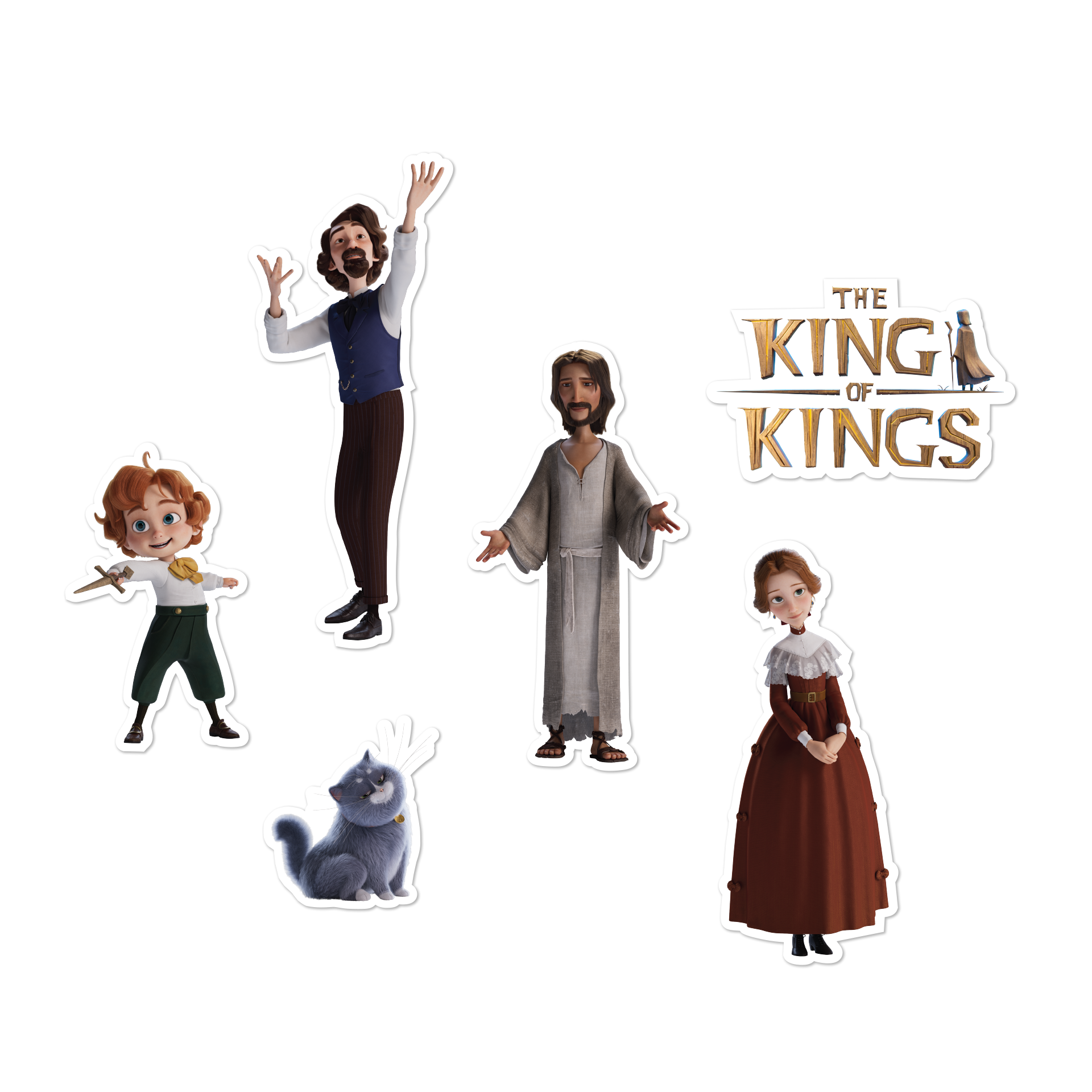 King of Kings Sticker Pack - Stickers