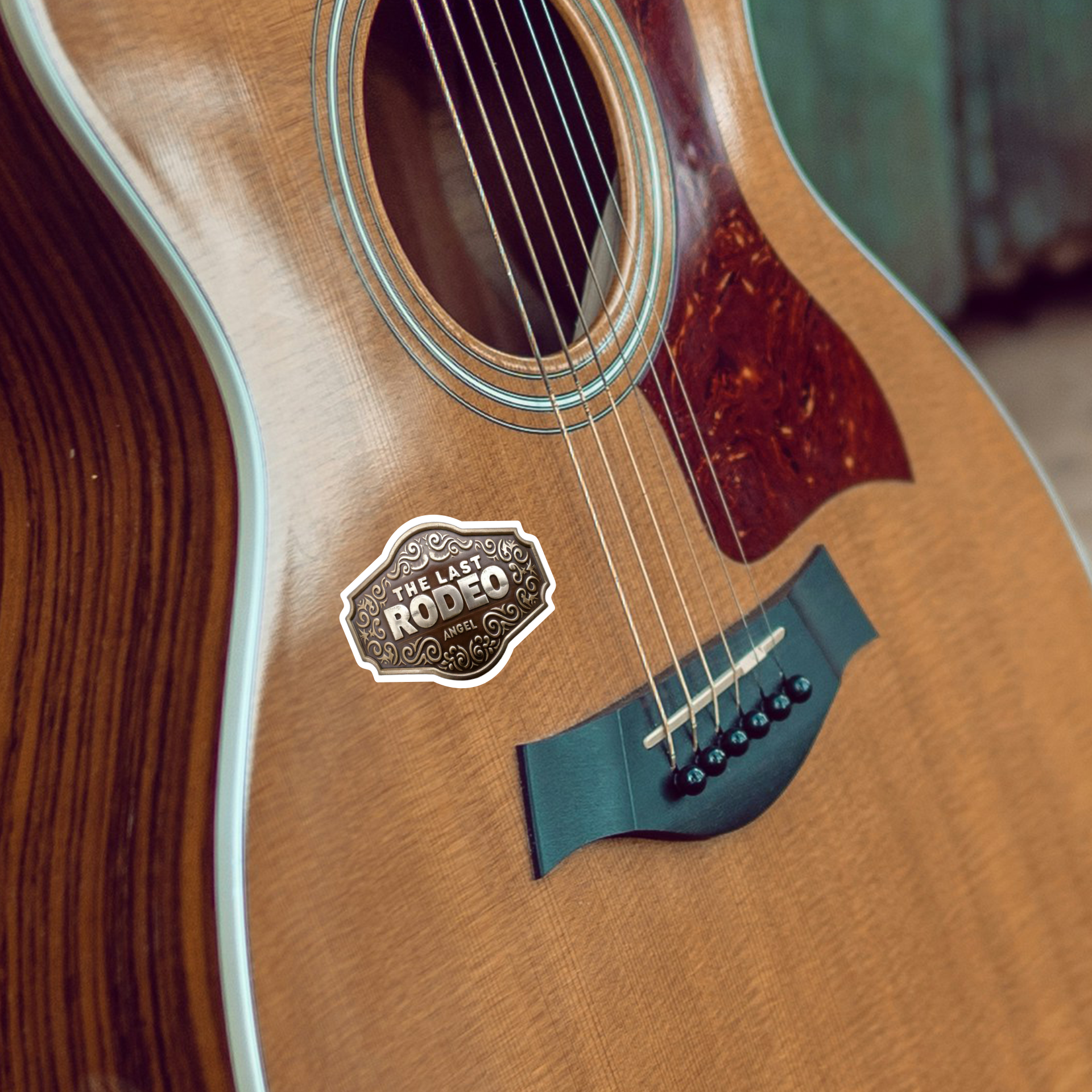 The Last Rodeo Belt Buckle Sticker - Stickers