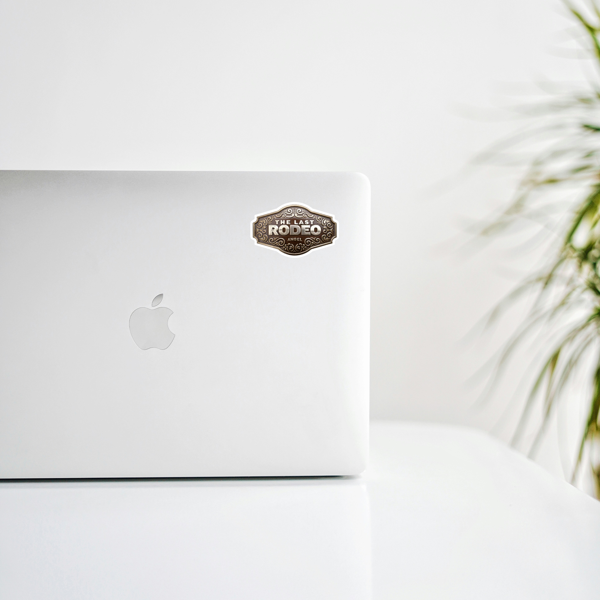 The Last Rodeo Belt Buckle Sticker - Stickers