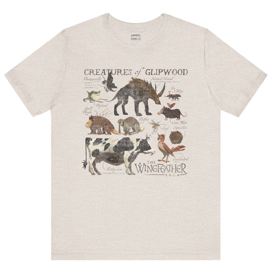 The Wingfeather Saga Unisex Tee - Heather Dust / S - T-Shirts