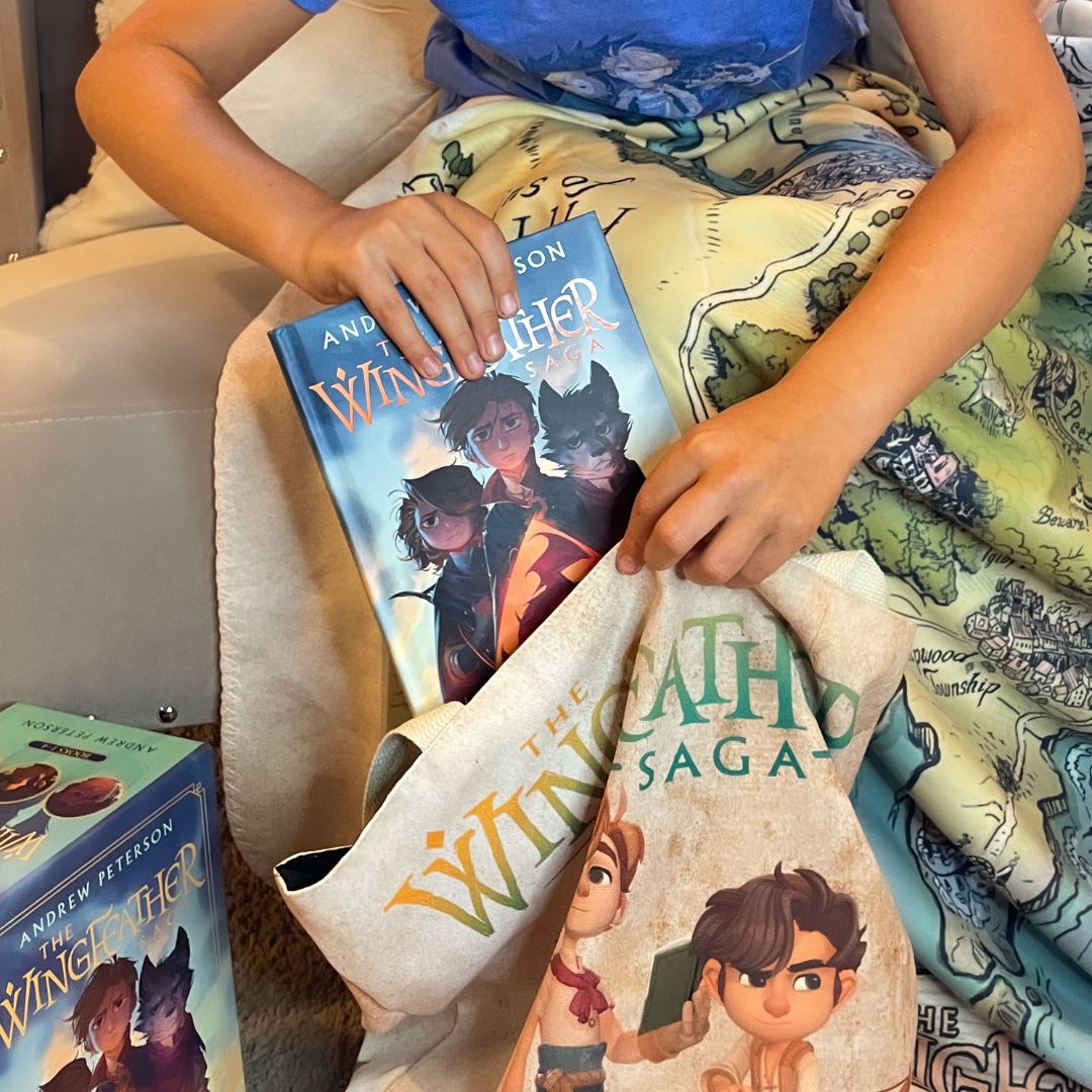 The Wingfeather Saga Tote Bag - 16’’ × 16’’ / Cream - Tote