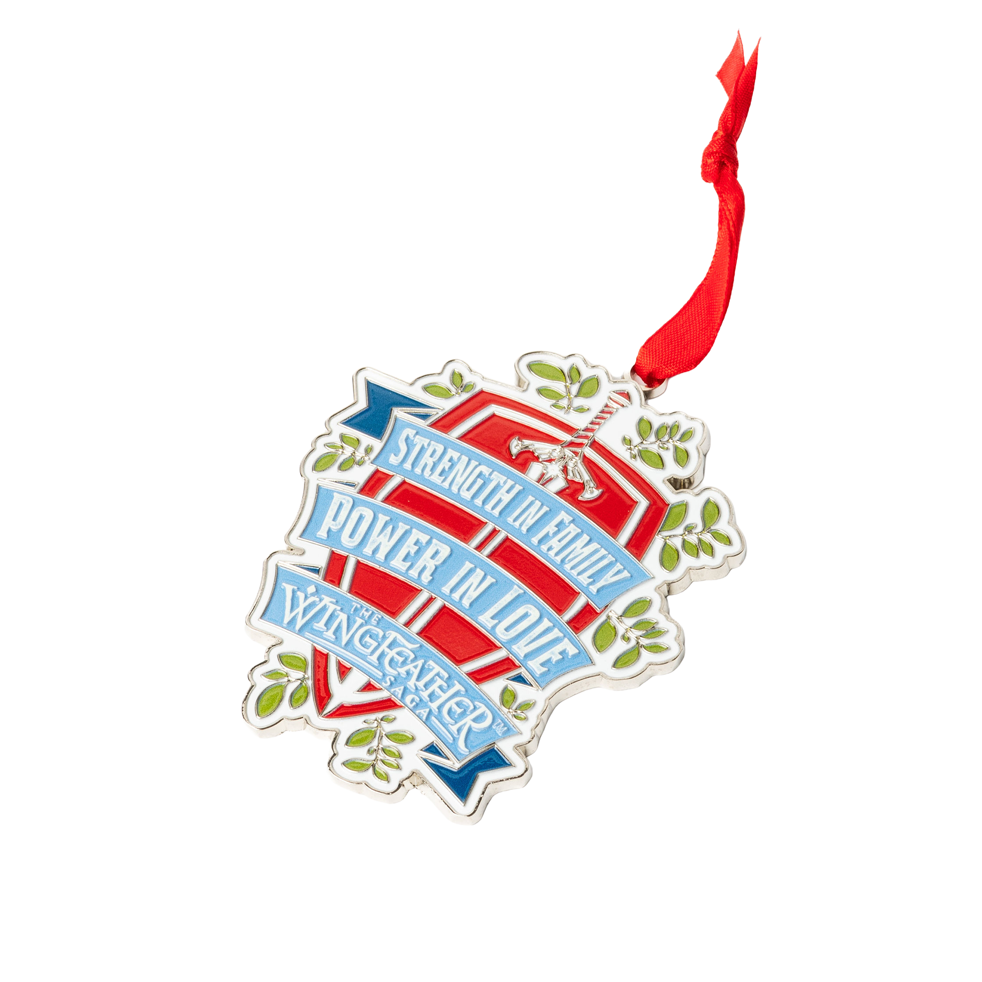 The Wingfeather Saga Strength in Family Christmas Ornament Angel