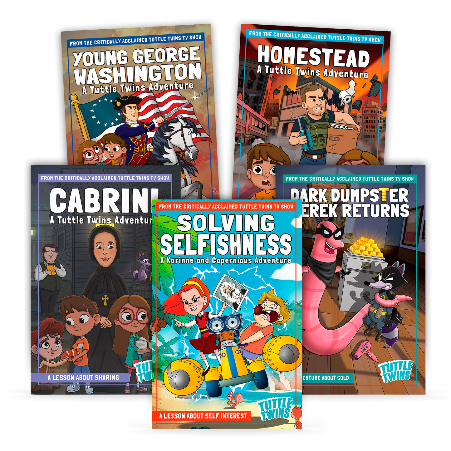 Tuttle Twins 5 Comic Book Bundle - Bundles