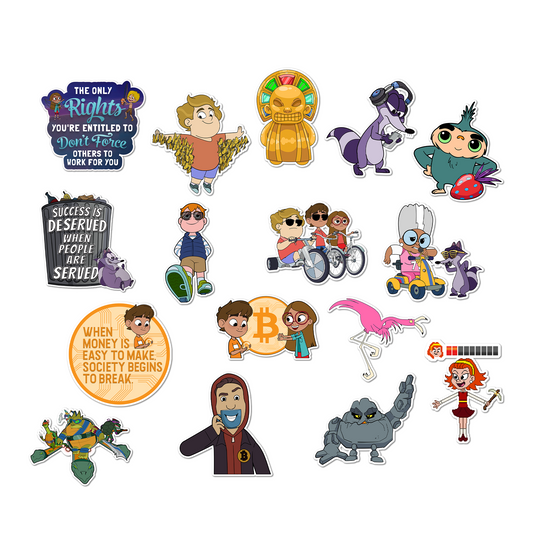 Tuttle Twins Stickers Season Two Episodes 1-3 - Stickers