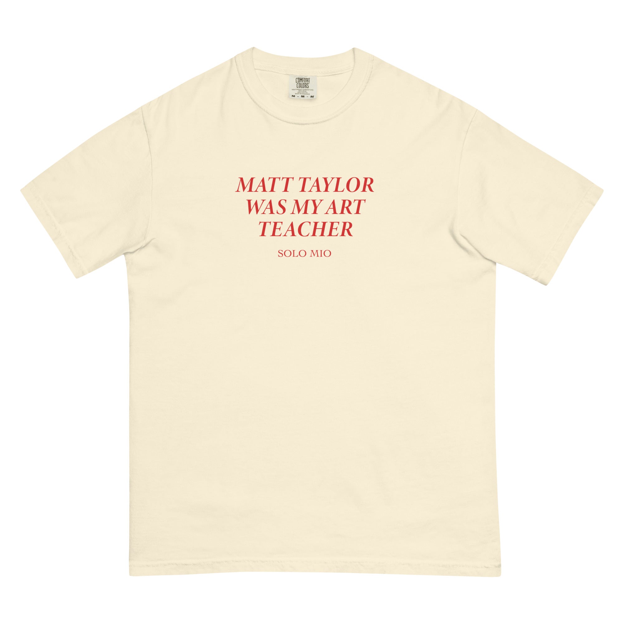Matt Taylor Was My Art Teacher T-Shirt – Angel Studios Gift Factory
