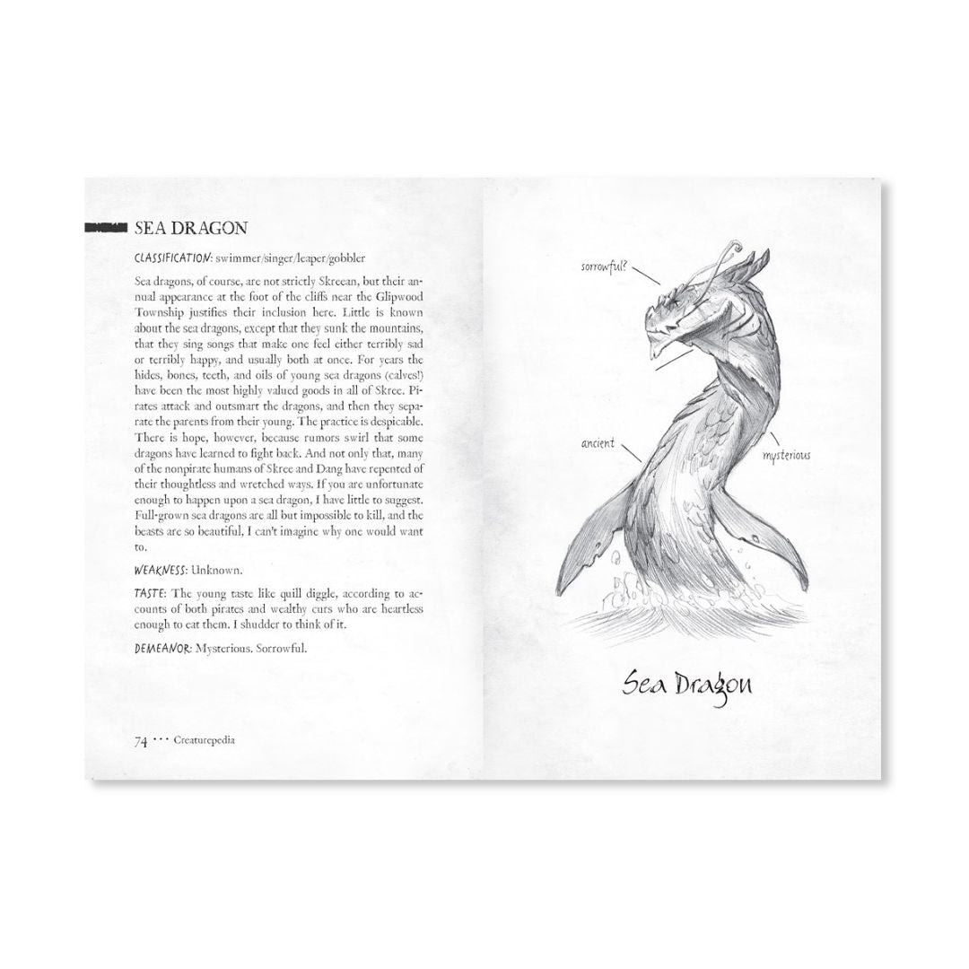 Wingfeather Saga Novel Book: Pembrick’s Creaturepedia - Books