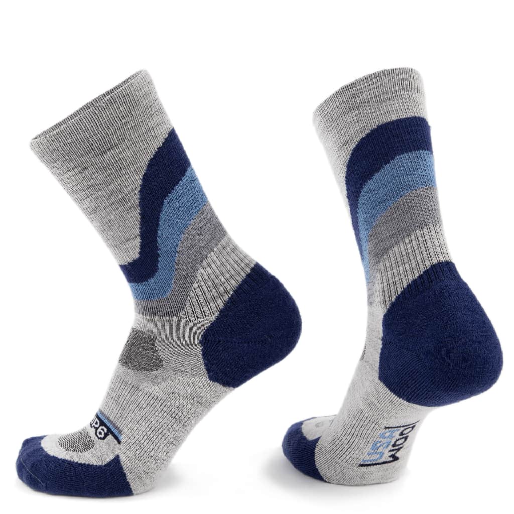 Wool Crew Sock - Overland Blue - Crew