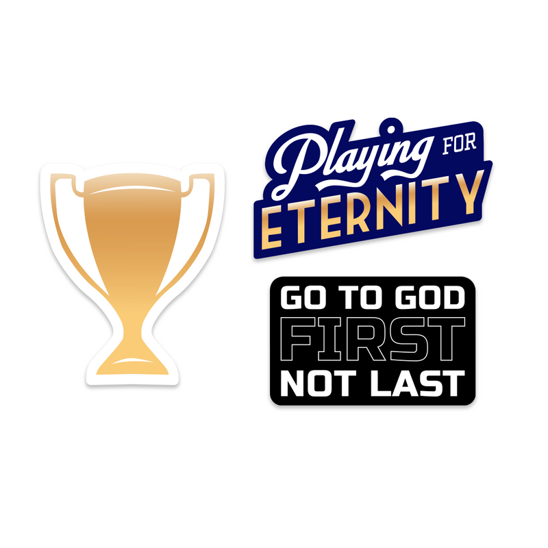 Playing For Eternity Stickers