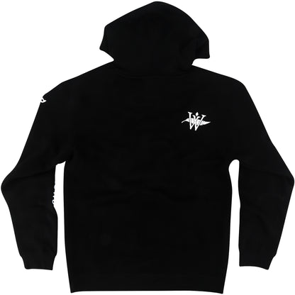 Toothy Cow Cross Bones Hoodie