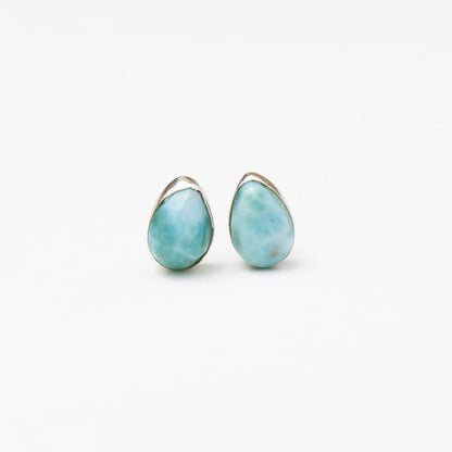 Sound of Freedom Larimar Stone Earrings