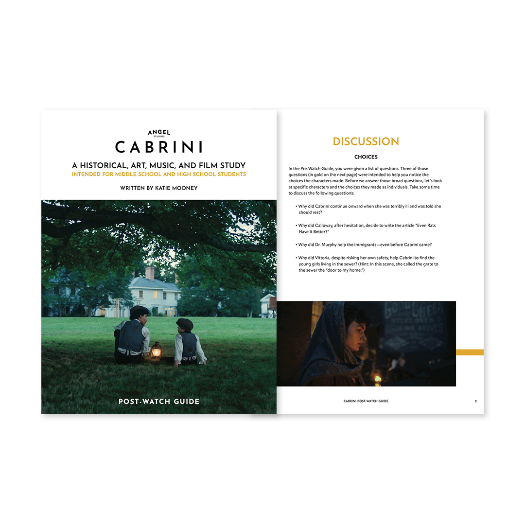 Cabrini Lesson Plans - Free Download