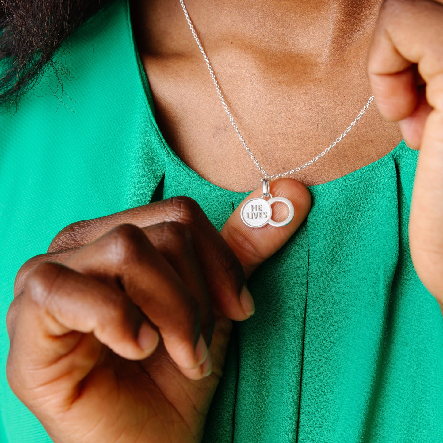 "The Empty Tomb" Pendant Necklace