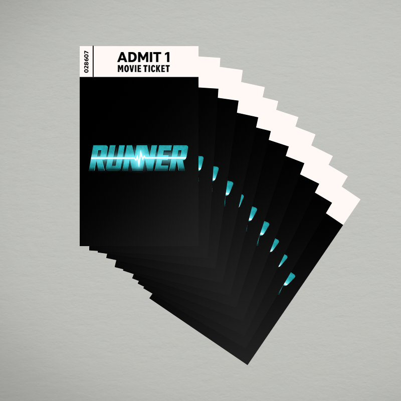 RUNNER | Pre-order Ticket Pack -  2 Tickets