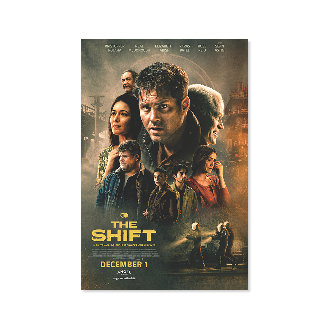 The Shift Movie Limited Edition Poster Angel Studios Gift Factory