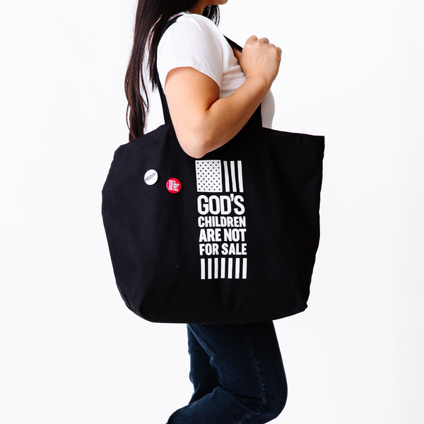 Sound of Freedom Tote Bag