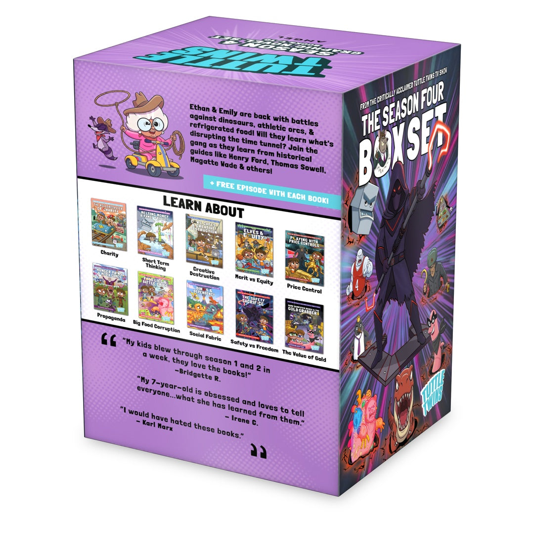 Season 4 Graphic Novel Hardcover Box Set - PREORDER