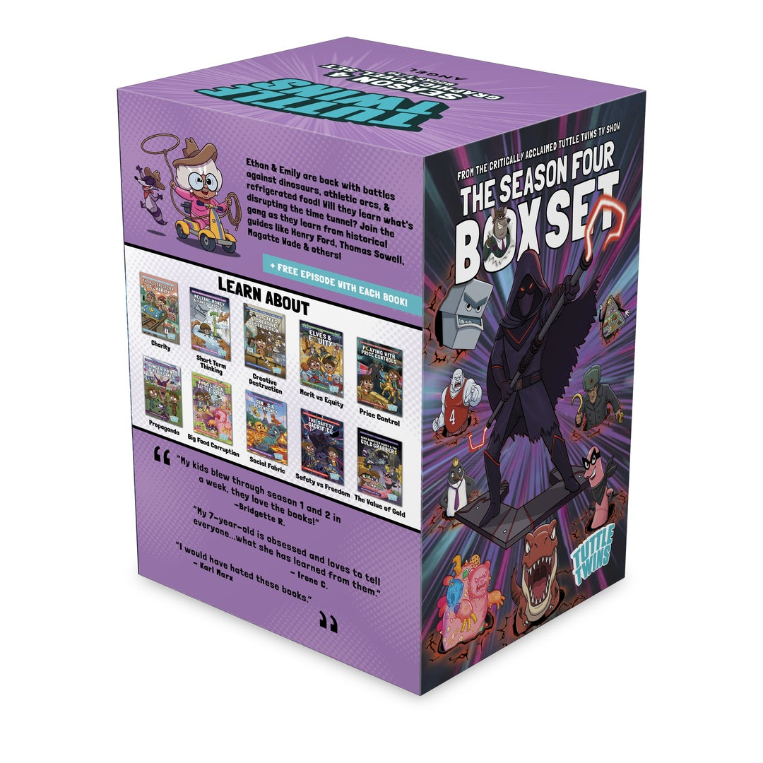 Season 4 Graphic Novel Hardcover Box Set - PREORDER