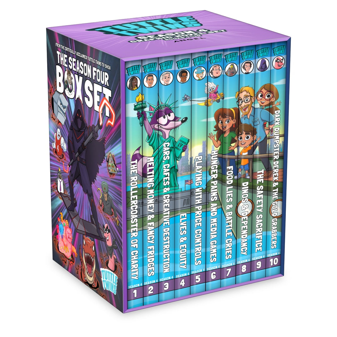 Season 4 Graphic Novel Hardcover Box Set - PREORDER
