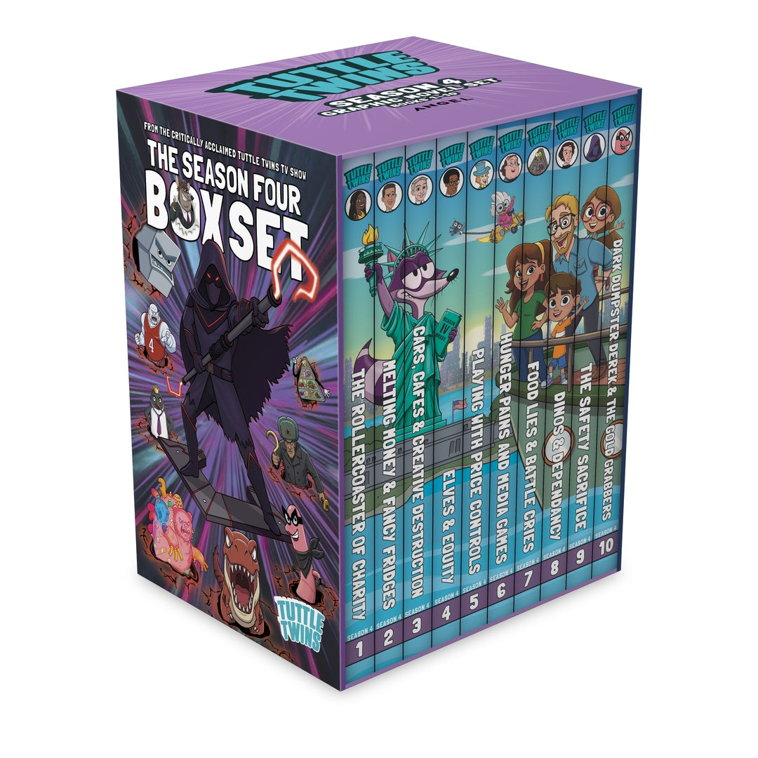 Season 4 Graphic Novel Hardcover Box Set - PREORDER