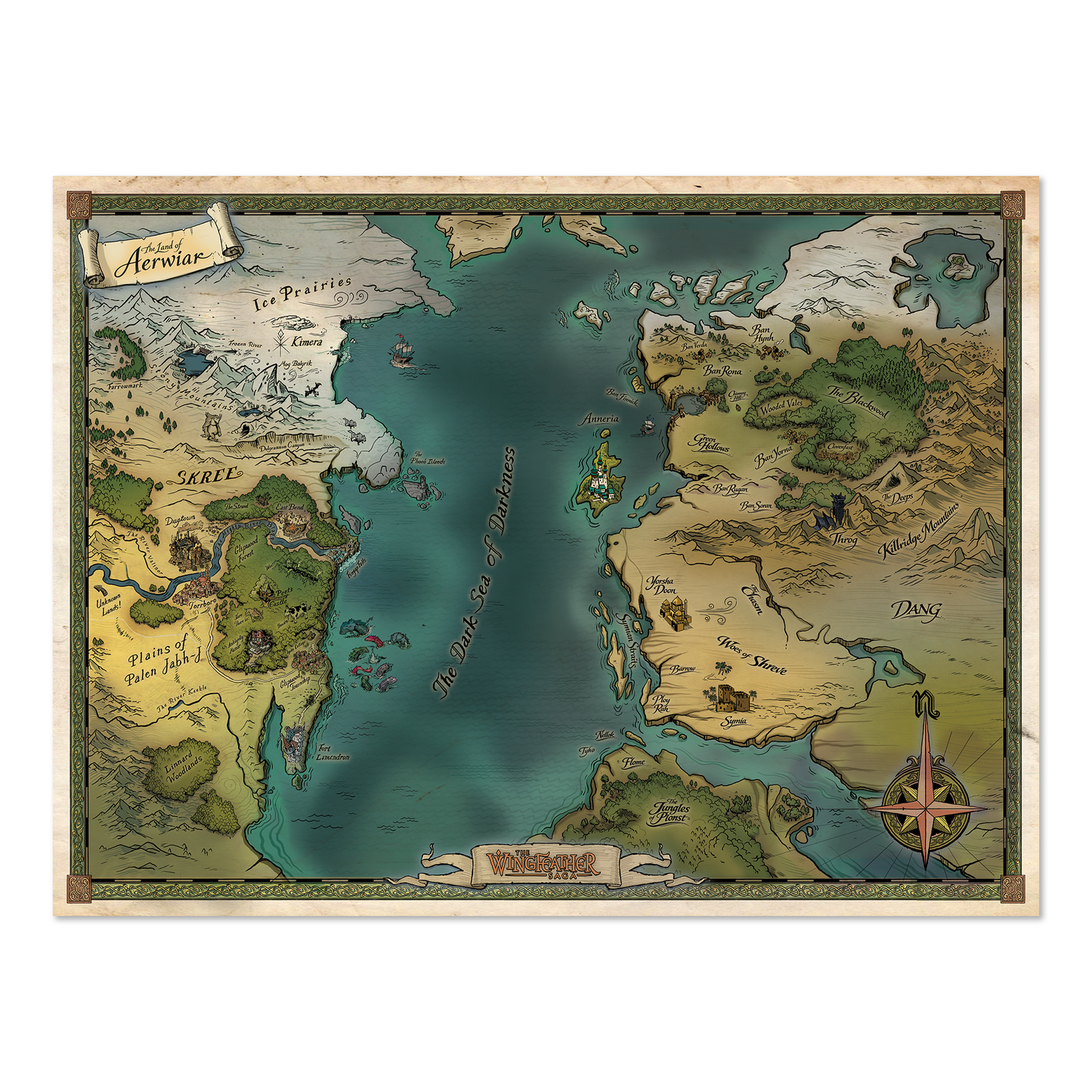 The Wingfeather Saga | Land of Aerwiar Poster