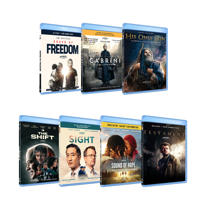 Angel Studios Blu-ray Combo Pack 7 Show Bundle