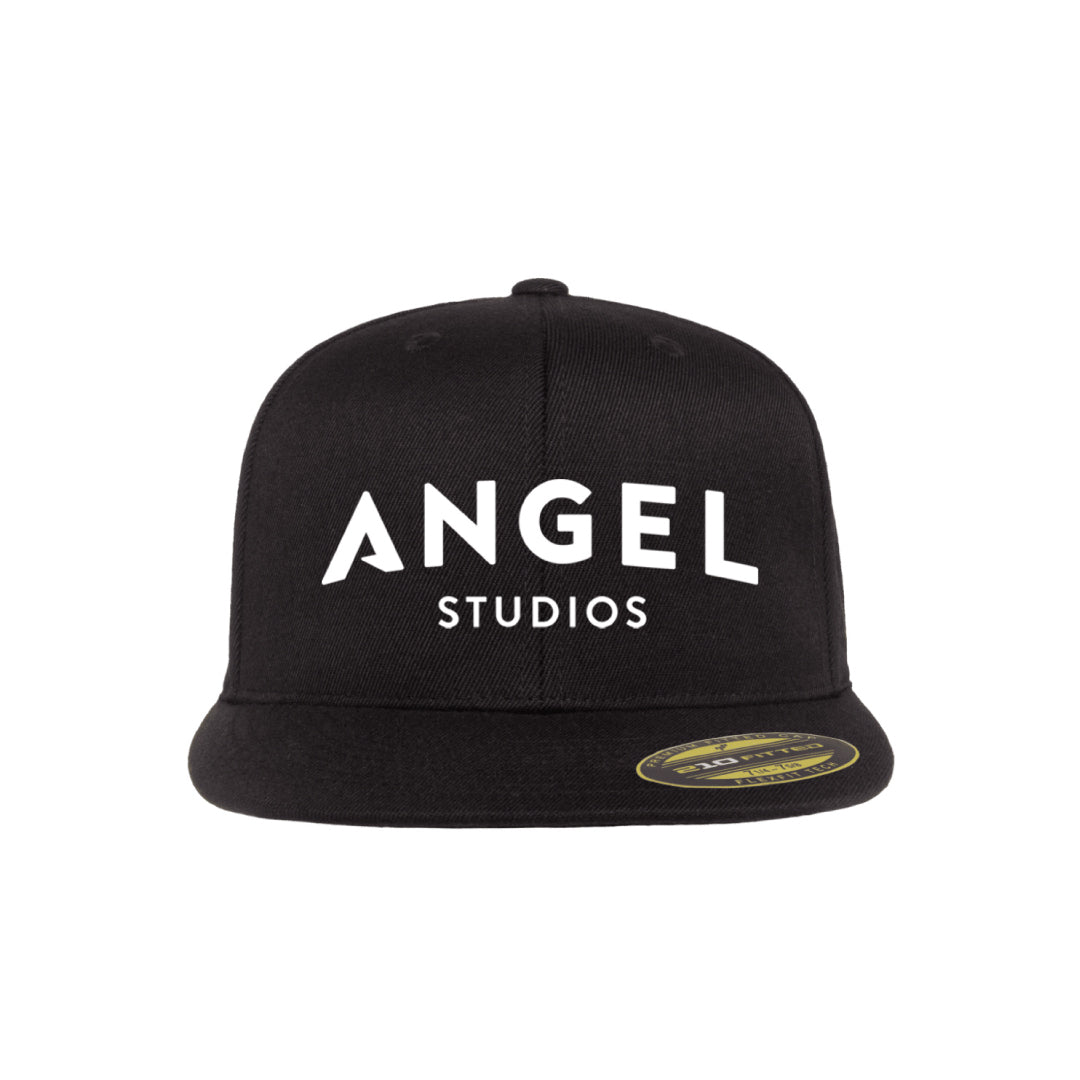 Angel Studios Hat - Fitted - Flat Bill / Black / SM/MD - Hats