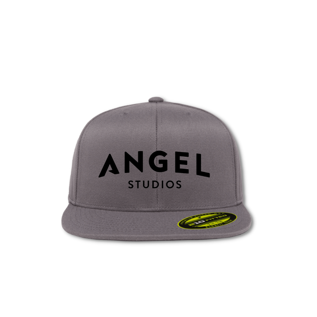 Angel Studios Hat - Fitted - Flat Bill / Gray / SM/MD - Hats