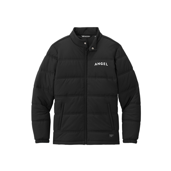 TravisMathew ブラック ダウンジャケット angel-x-travismathew-cold-bay-