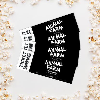 Animal Farm - Theatrical Movie Ticket - PREORDER NOW - Ticket