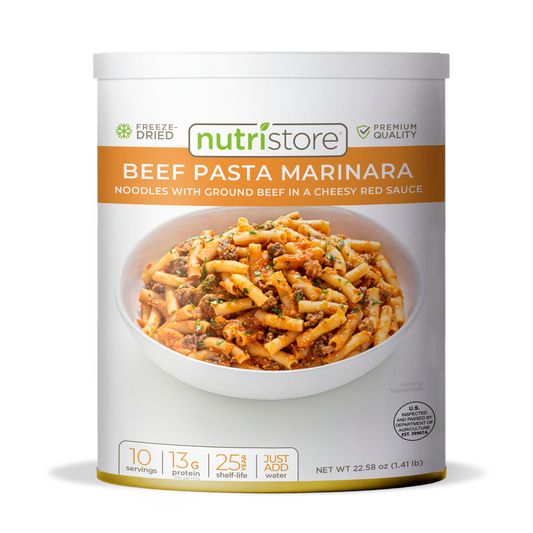 Beef Pasta Marinara - #10 Can - #10 Can - Meals