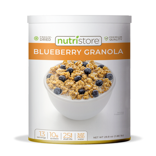 Blueberry Granola - #10 Can - #10 Can - Meals